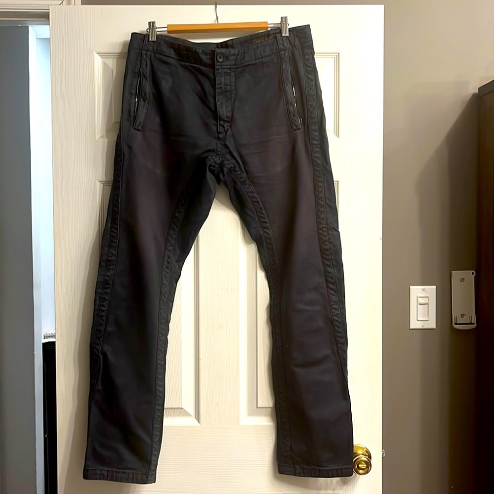 Louis Vuitton jeans with zippers on the pockets